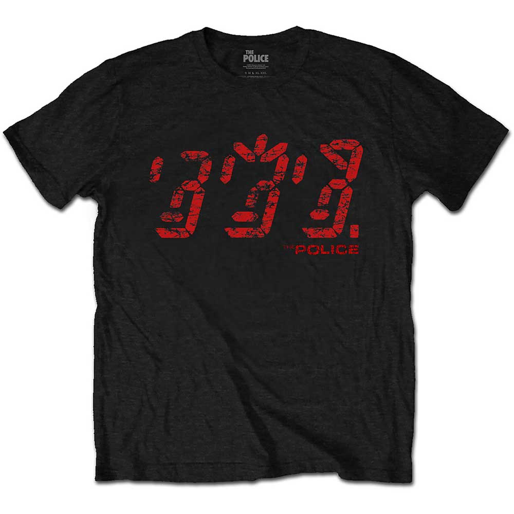 Police - tshirt - Unisex - Short Sleeves - Large
