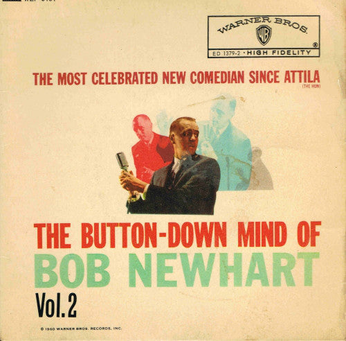 Bob Newhart - Button-Down Mind Of Vol.2 - Used Vinyl Record 7"