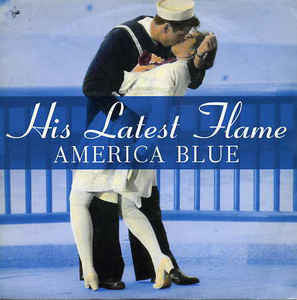 His Latest Flame - America Blue - Used Vinyl Record 12"