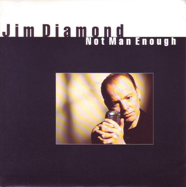 Jim Diamond - Not Man Enough - Used Vinyl Record 7"