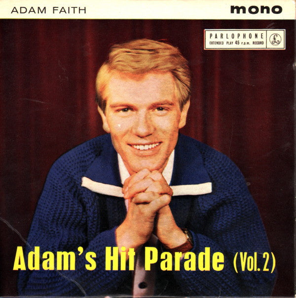 Adam Faith - Adam's Hit Parade (Vol.2) - Used Vinyl Record 7"