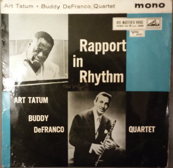 Art Tatum - Rapport In Rhythm - Used Vinyl Record 7"