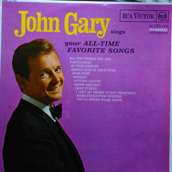 John Gary - Sings Your All-Time Favorite Songs - Used Vinyl Record