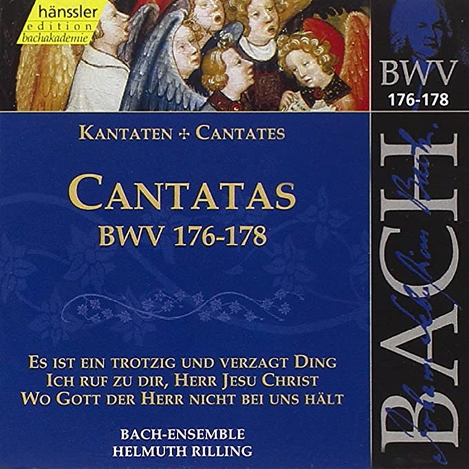 RILLING BACH-COLLEGI - V 53: CANTATAS (BWV 176/177/17 - CD