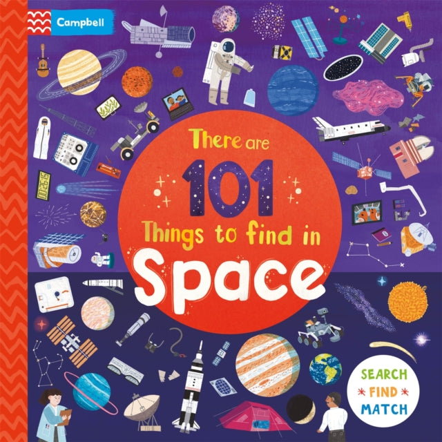 Campbell Books - re are 101 Things to Find in Space - Board book