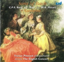 ENGLISH CONCERT/PINN - CPE BACH:CONCERTO IN E WQ 14 - CD