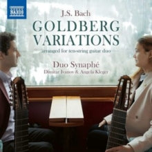 DUO SYNAPHE - BACH:GOLDBERG VARIATIONS - CD