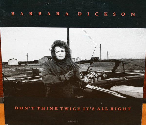 Barbara Dickson - Don't Think Twice It's All Right - Used Vinyl Recor