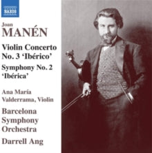 VALDERRAMA/BARCELONA - MANEN:VIOLIN CONCERTO NO.3 - CD