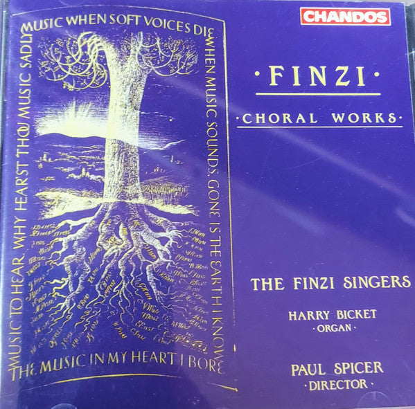 Finzi Singers - Finzi: Choral Works - Used CD