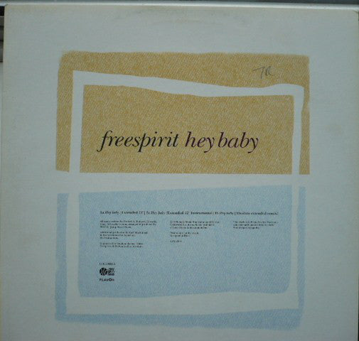 Freespirit - Hey Baby - Used Vinyl Record 12"