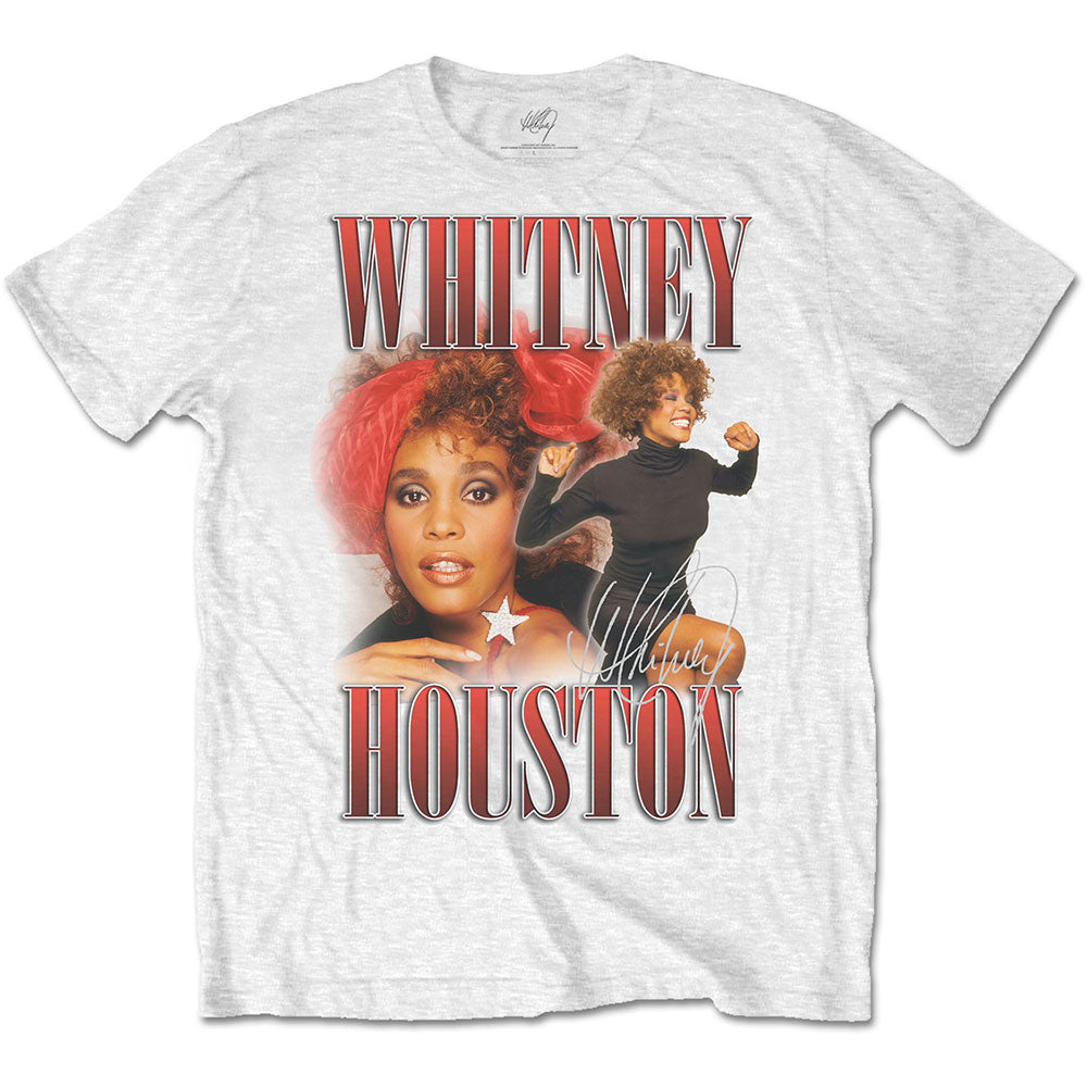Whitney Houston - tshirt - Unisex - Short Sleeves - X-Large