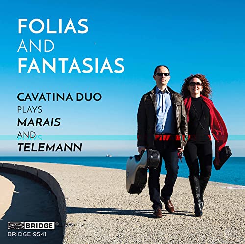 MARAIS/TELEMANN - FOLIAS AND FANTASIAS - CD