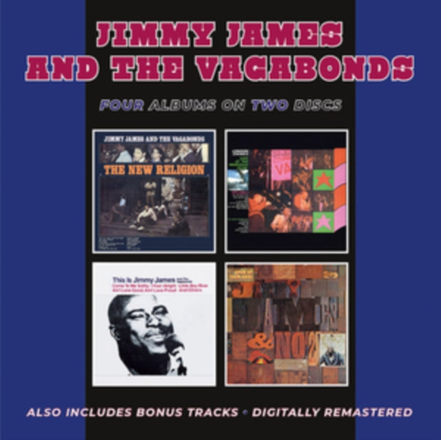 JAMES JIMMY&THEVAGAB - RELIGION/LONDON/THIS IS/OPEN - CD