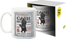 JOHNNY CASH - One Night Only 11Oz Boxed Mug - Mug