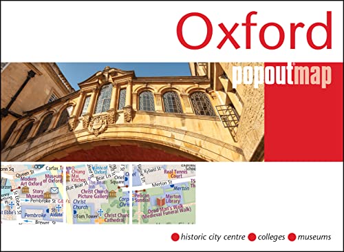 PopOut Maps - Oxford PopOut Map - New Sheet map