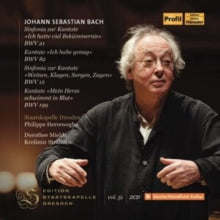 KAPELLE DRESDEN/HERR - BACH:SINFONIA ZUR KANTATE - CD