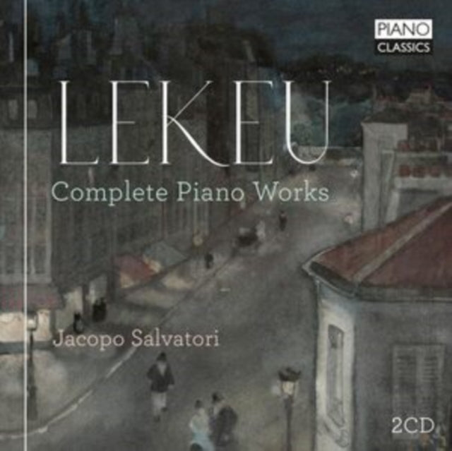 JACOPO SALVATORI - LEKEU COMPLETE PIANO WORKS - CD
