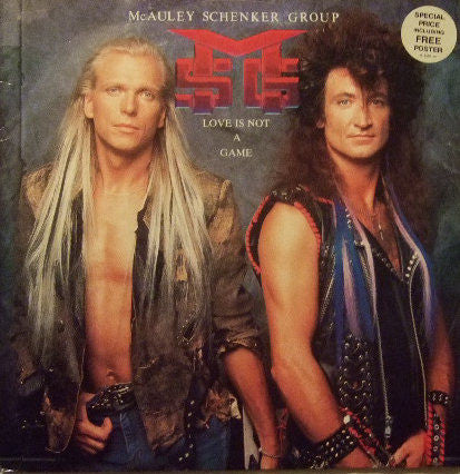 McAuley Schenker Gro - Love Is Not A Game - Used Vinyl Record 12"