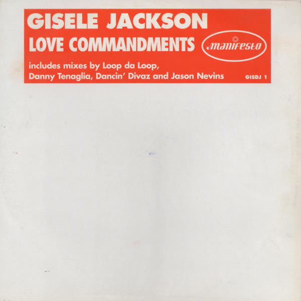 Gisele Jackson - Love Commandments - Used Vinyl Record 12"