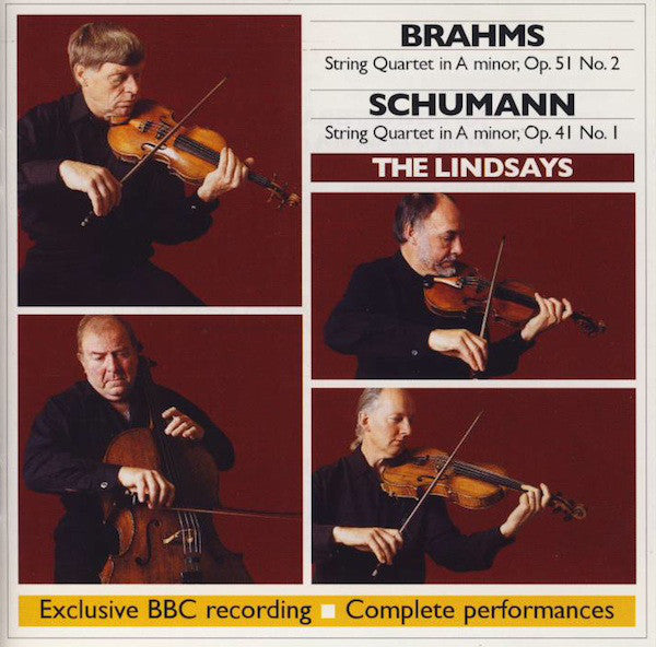 Johannes Brahms - String Quartet In A Minor, Op. 51 No. 2 / String Qu