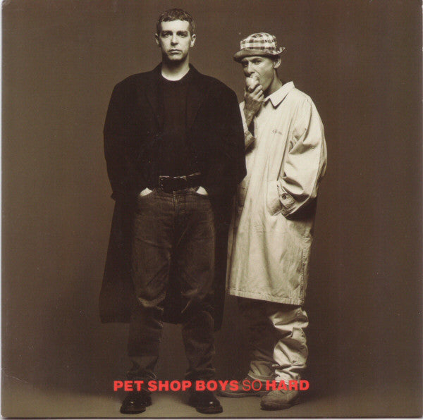 Pet Shop Boys - So Hard - Used Vinyl Record 7"