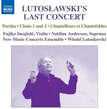 IMAJISHI:NEW MUSIC E - LUTOSLAWSKI:LAST CONCERT - CD