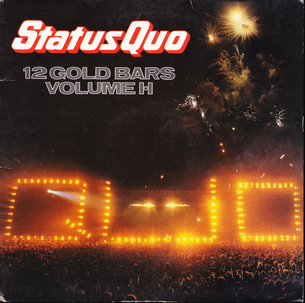 Status Quo - 12 Gold Bars Volume I+I - Used Vinyl Record