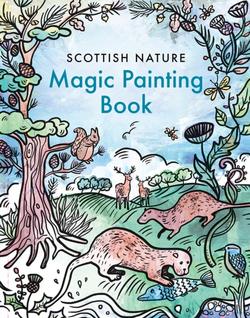 Magic Painting Book: Scottish Nature - Paperback