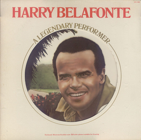 Harry Belafonte - A Legendary Performer - Used Vinyl Record