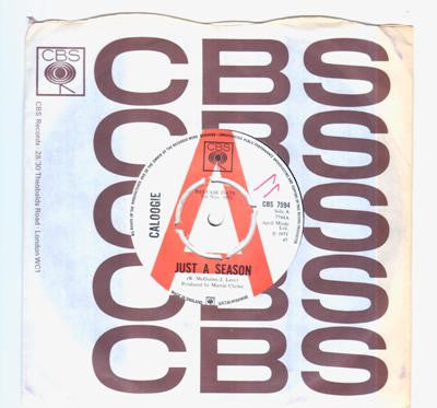 Caloogie - Just A Season - Used Vinyl Record 7"