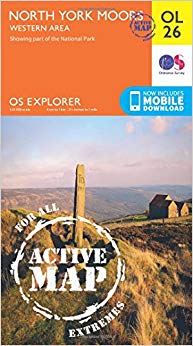 Ordnance Survey - North York Moors - Western Area : OL 26 - New Sheet