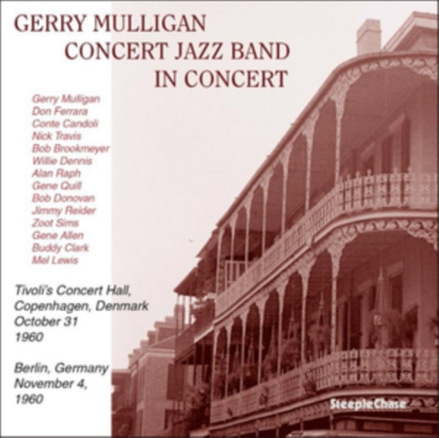 GERRY MULLIGAN CONCE - IN CONCERT 1960 - CD