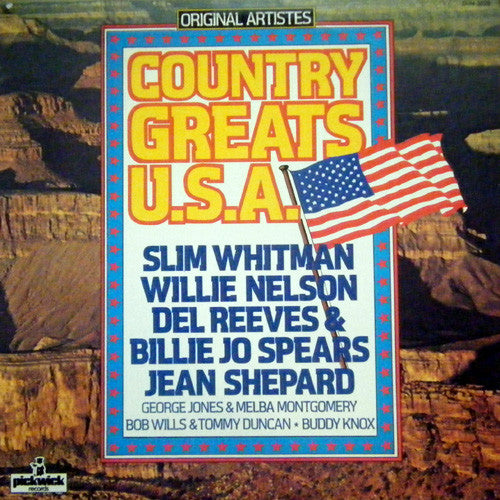 Various - Country Greats U.S.A. - Used Vinyl Record