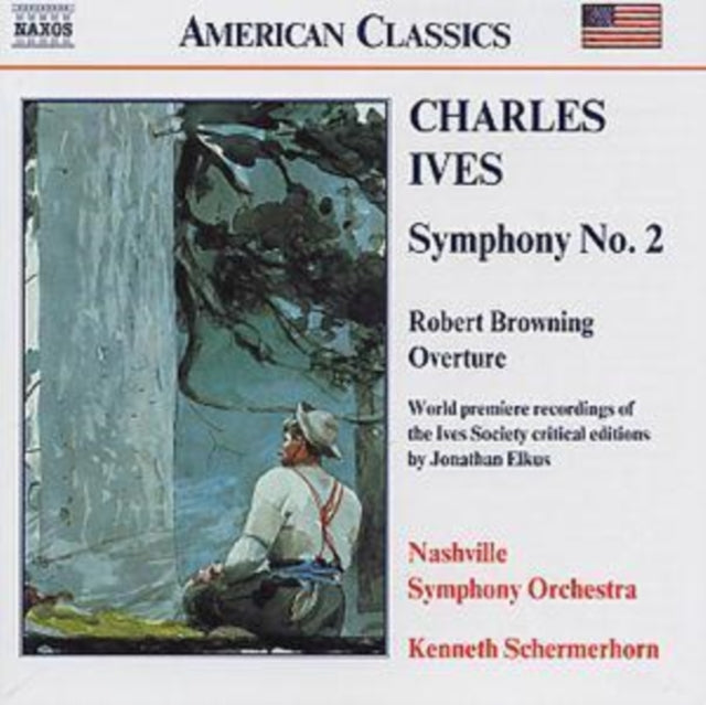 Charles Ives - IVES - SYMPHONY NO.2 - ROBERT BROWNING OVERTURE - CD