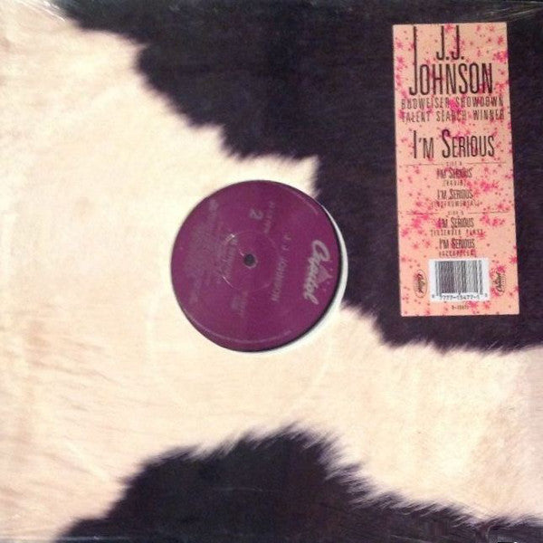 J.J. Johnson - I'm Serious - Used Vinyl Record 12"
