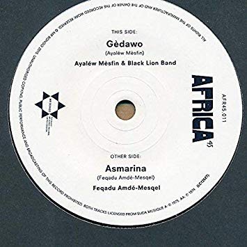 Ayalew Astatke/Mulat - Ghedawou/Asmarina - Vinyl Record Vinyl