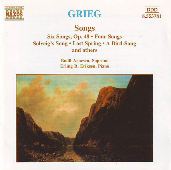 Edvard Grieg - Songs - Used CD