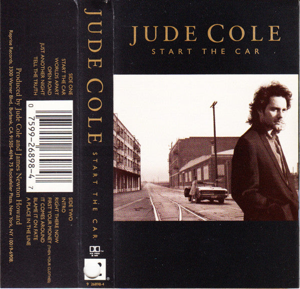 Jude Cole - Start The Car - Used Cassette