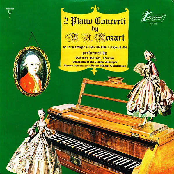 Wolfgang Amadeus Moz - 2 Piano Concerti By W. A. Mozart (No. 23 In A Maj