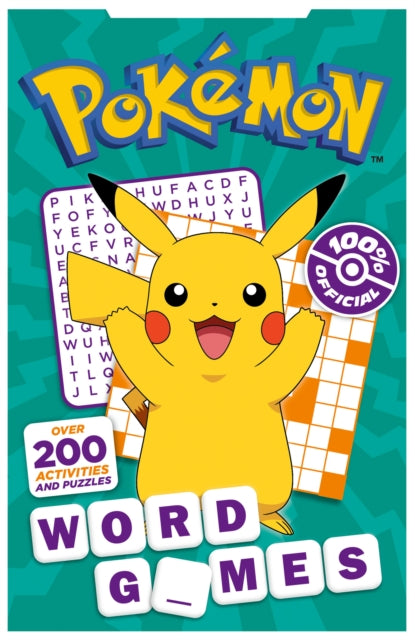 Pokemon - Word Games - Paperback