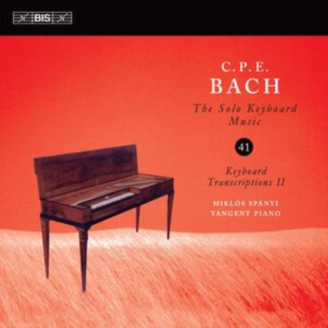 MIKLOS SPANYI - CPE BACH - SOLO KEYBOARD 41 - CD
