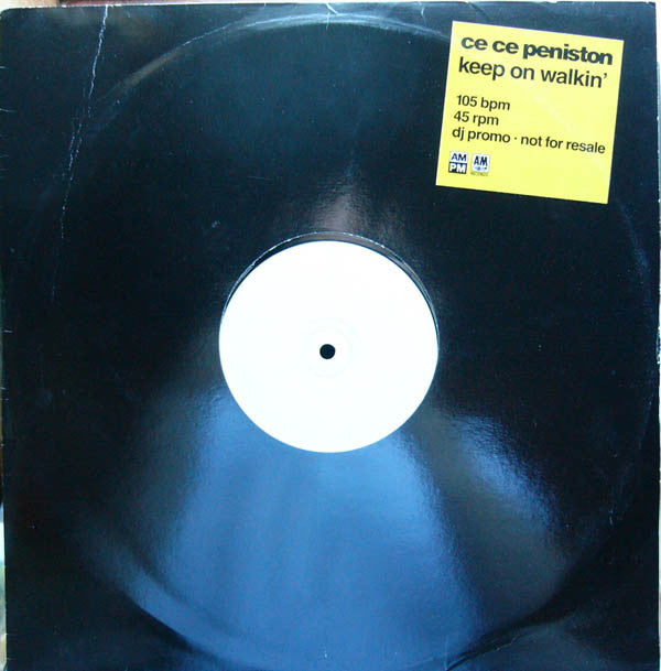 Ce Ce Peniston - Keep On Walkin' - Used Vinyl Record 12"