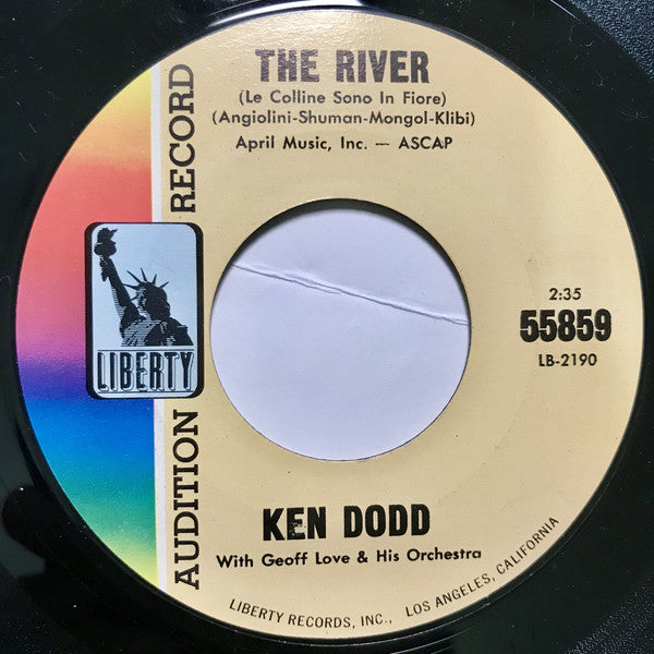 Ken Dodd - River - Used Vinyl Record 7"