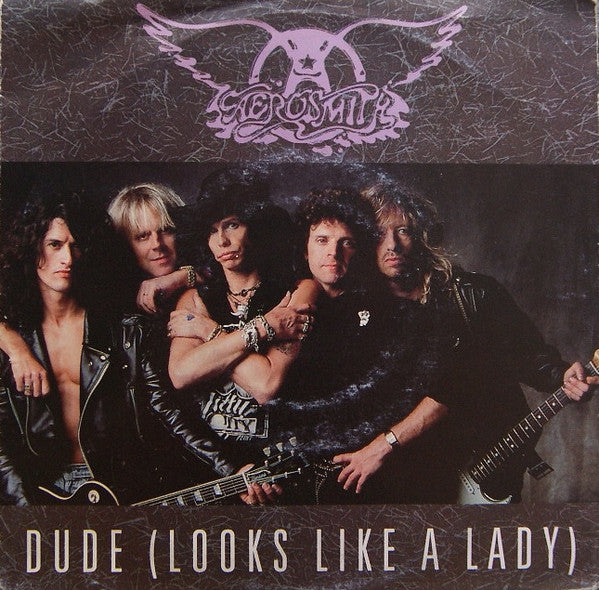 Aerosmith - Dude (Looks Like A Lady) - Used Vinyl Record 7"