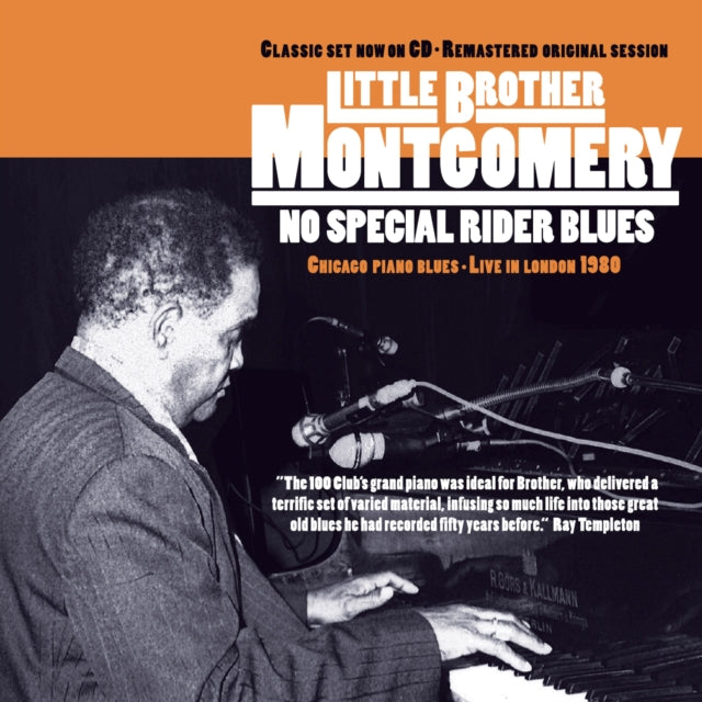 LITTLE BROTHER MONTG - NO SPECIAL RIDER BLUES - CD