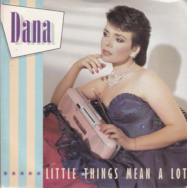 Dana - Little Things Mean A Lot - Used Vinyl Record 7"