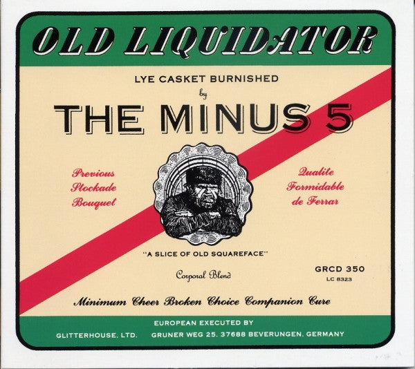 Minus 5 - Old Liquidator - Used CD