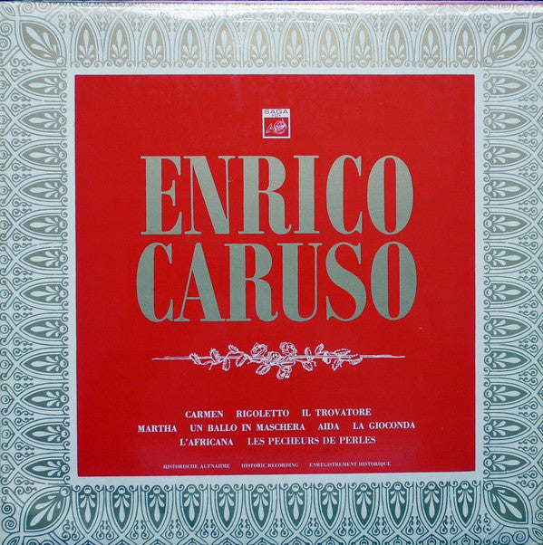 Enrico Caruso - Golden Voice Of - Used Vinyl Record