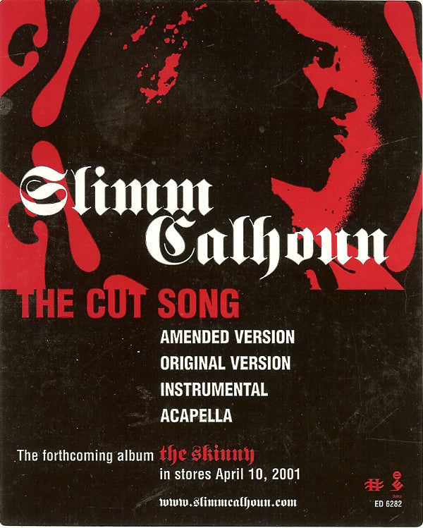 Slimm Calhoun - Cut Song - Used Vinyl Record 12"